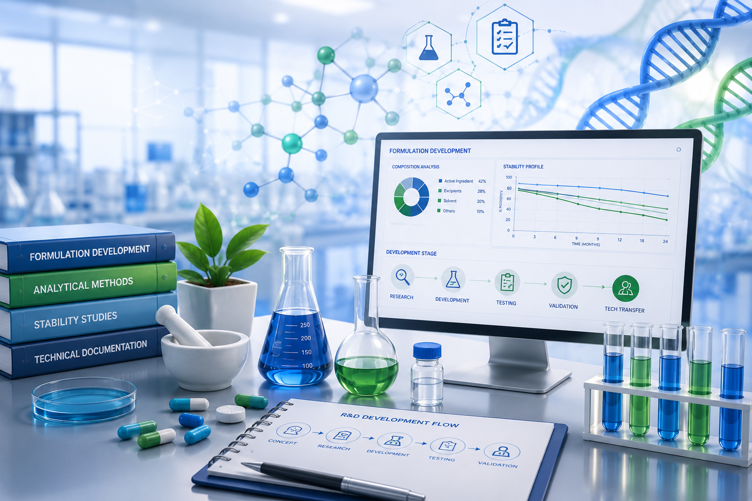 Pharmaceutical research and development